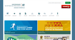 Desktop Screenshot of divinopolis.uemg.br