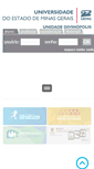 Mobile Screenshot of divinopolis.uemg.br